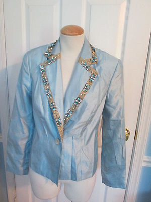 together embellished jacket 6 new wedding ,special party    #486