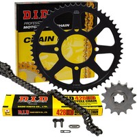 Kettensatz Kette DID 428HD Offen FüR Suzuki VL 125 LC Intruder A4 WVA4 2000-2008