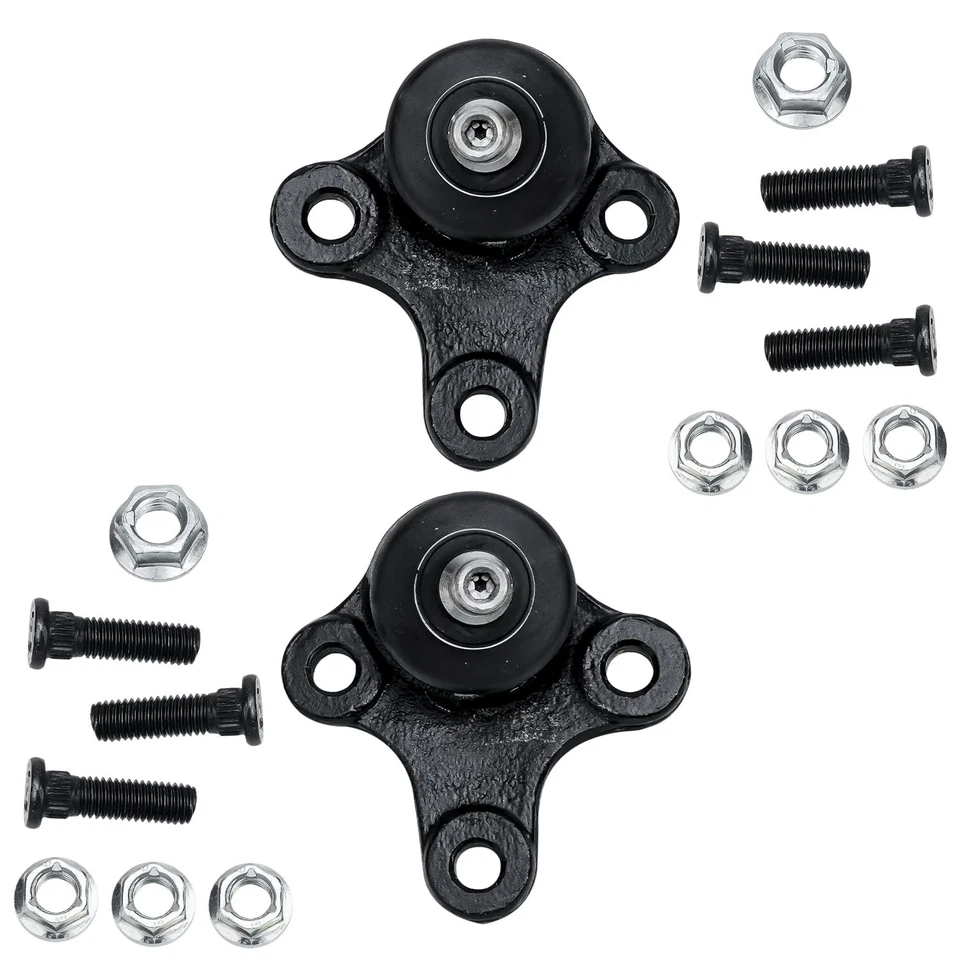 10pc Front Lower Control Arms +Ball Joints Kit for Jetta Golf Eos GTI A3 Quattro - Image 4 of 4