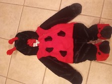Infant Lady Bug Halloween Costume Size 0-9 Months