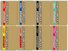 Pro Circuit Showa Fork Decals CRF YZF KX (Multiple Colors/Styles)(9x6)