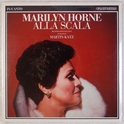 MARILYN HORNE: All Scala, Registrazione Dal Vivo SEALED Fonit Centro Opera 2x LP