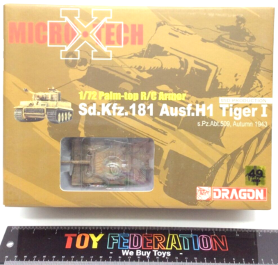Dragon Micro X Tech 1/72 R/C Armor TIGER I Sd.Kfz.181 Ausf.H1