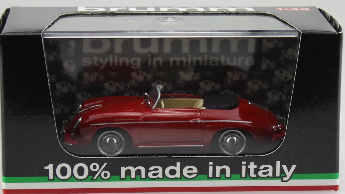 BRUMM Porsche 356 1952 ミニカー ケース付き　1/43 BRUMM Porsche 356 1952 ミニカー ケース付き 1/43