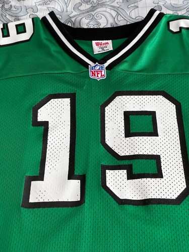 New York Jets Throwback KeyShawn Johnson Jersey Wilson Youth XL/Men Small 18-20 - Picture 7 of 11