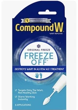 Compound W Freeze Off Wart Removal System 8 Applications ****