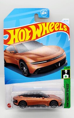 2024 Hot Wheels Delorean Alpha 5 HW Green Speed Toy Car 
