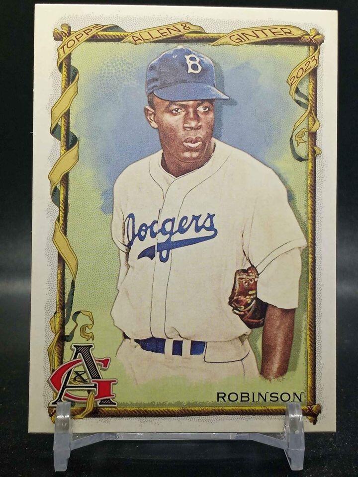 Jackie Robinson 2023 Topps Allen Ginter World's Champions