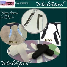 Nose Pads for Ic! Berlin Silicone  High Quality eye glass US Seller
