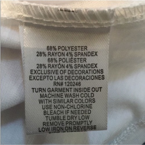 Wallflower Tanktop mit Fransen-Detail Damen mittelweiß Hai Biss Saum - Bild 8 von 13