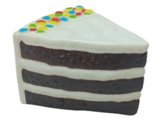 Play Food Realistic 3 Layer Chocolate Confetti Cake