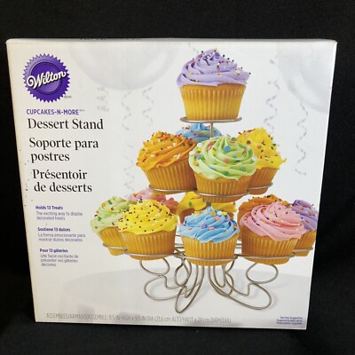 Brand NEW Wilton 13 Cupcakes 'n More Dessert Display Stand @ #30