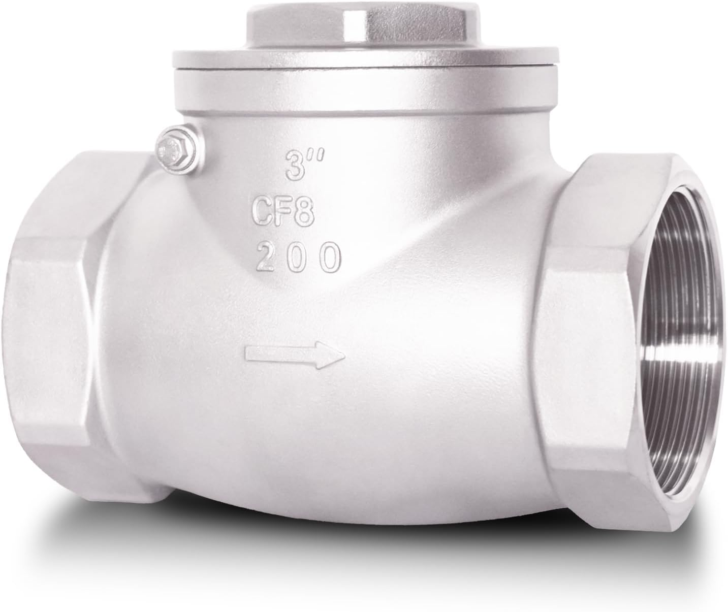 Stainless Steel One-Way Check Valve - Explosion-Proof, Wear-Resistant, Durable