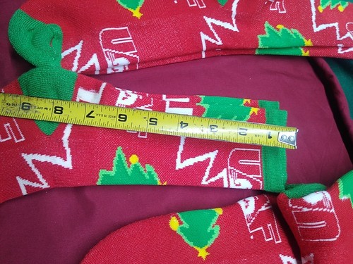 University of Alaska Fairbanks Nanooks 7 Pr Christmas Socks Very Good Condition - Picture 10 of 11