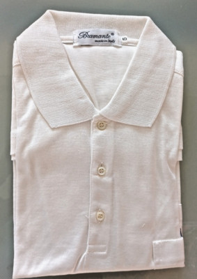Herren Poloshirt Halbarm, reine Baumwolle. Bramante.