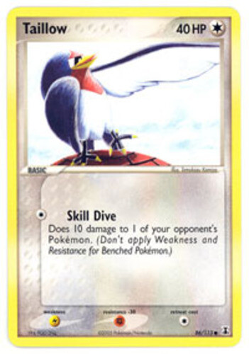 Taillow - 86/113 - Common x1 - NM-Mint - EX Delta Species