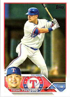 2023 Topps Series 2 - #404 Yoshi Tsutsugo - Texas Rangers