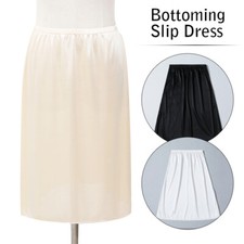 Ladies Half Slip Underskirt Petticoat Inner Underwear Bottomed Skirt 20" long