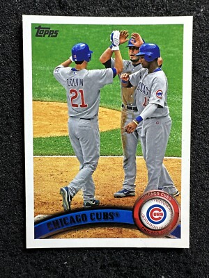 CHICAGO CUBS TEAM CARD #309 2011 Topps Baseball QTY