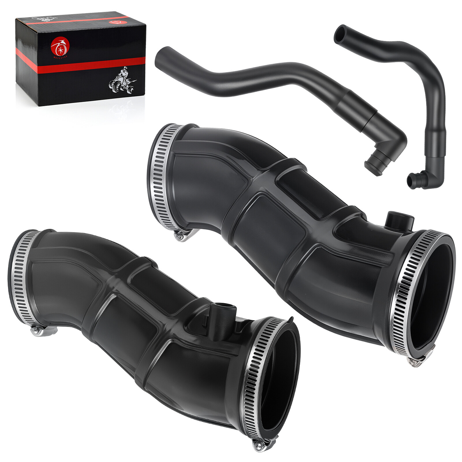 2001-2005 For Yamaha Raptor 660R YFM660R Airbox Manifold Snorkel Intake Tube L+R