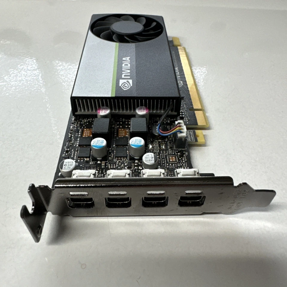 NVIDIA T600 4GB GDDR6 mini DP Graphics Card - Image 4 of 4