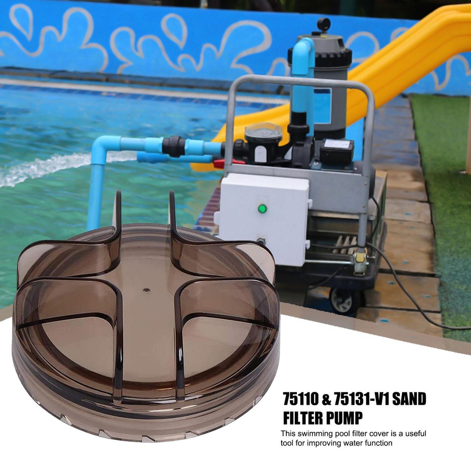 Pool Strainer Cover Transparent Pool Pump Accessory Replacement Cover
