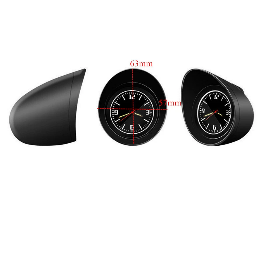 Reloj puntero tablero coche SUV calibre luminoso consola decoración retroiluminación accesorio Foto 4 de 4