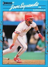 1990 Donruss Best of the NL Jose Oquendo St. Louis Cardinals #108