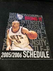 new jersey nets basketball schedule