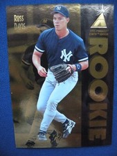 1995 Pinnacle Zenith Baseball R/C Russ Davis New York Yankees #132