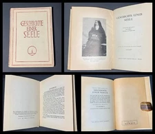 1940s GERMAN Vintage Religious Book MEMOIR Spiritual Journey CATHOLIC CHURCH HC