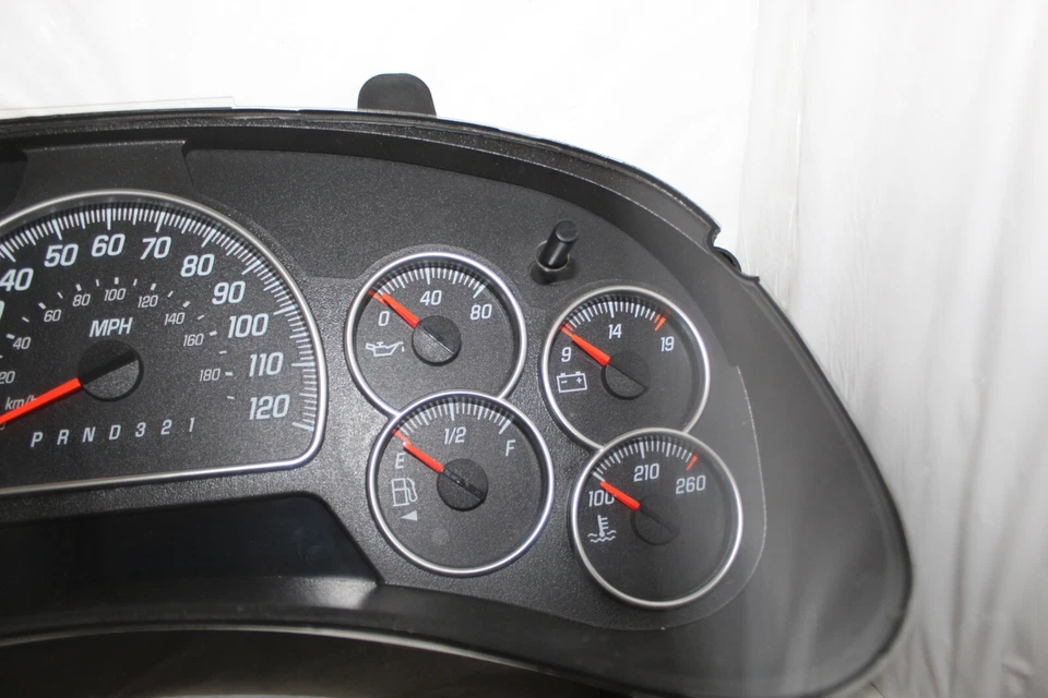 Cuadro de instrumentos velocímetro 06 Envoy-/XL/Isuzu Ascender RECONSTRUIDO 187.159 millas Foto 4 de 4