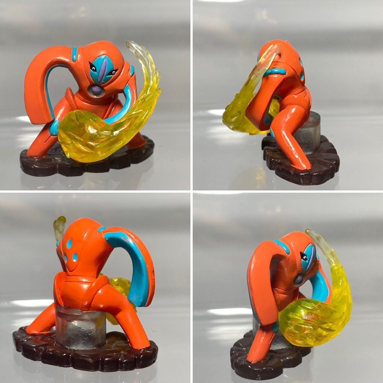 Deoxys(4 pcs)Pokemon Monster Bandai Gashapon Collection Figure Toy Japan.