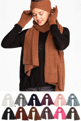 ScarvesMe C.C Exclusive Women's Warm Soft Recycled Fine Yarn Cuff Knit Scarf