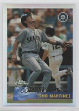 1996 Topps Chrome Refractor Tino Martinez #48 6m1