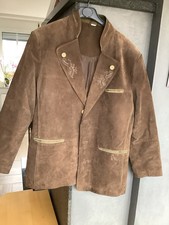 Herren Lederjacke Trachten