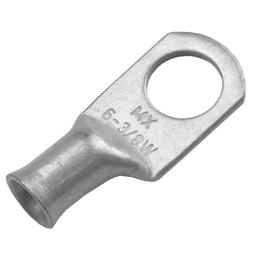 Pacer Group TAE6-38R-2 Луженый наконечник Pacer 6 Awg - Размер шипа 3/8 - 2 упаковки