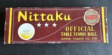 Nittaku 3-Star Premium 9 Balls, Table Tennis Ping Pong, Japan Made 1 Tiga Ball