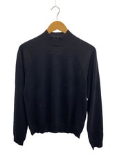 PRADA Knit Sweater (Lightweight) Size 44 Wool NVY Solid Color UMR346 S152 J2N