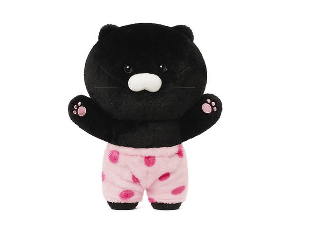 Kakao Friends Black Chun Sleep Pants Baby Pillow Doll 21 × 14 × 27 cm Gift Toy