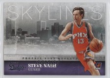 2009-10 Panini Studio Skylines Steve Nash #24 HOF 05v0