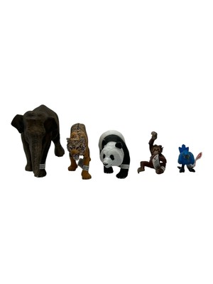 Schleich Wild Life 5PC Jungle Safari Animal Figurine Set