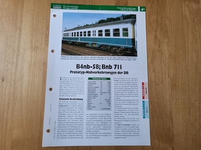 Wagen-Archiv / 4.2 - Prototyp-Nahverkehrswagen 2. Klasse, Bn 711 / 4 Seiten