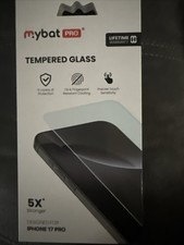 My BatPro Tempered Glass Screen Protector iPhone 17 Pro 5x Stronger