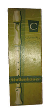 Mollenhauer Vintage C Soprano Recorder Wood Blockflote German Mint
