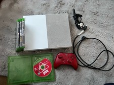 Xbox One S Console 1tb with All Leads 1 Controller and 4 Games Tested Working