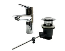 Mitigeur de lavabo sur pied Grohe Start chrome (24209002) PRODUIT DE BASE