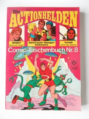Die Actionhelden Comic Taschenbuch Nr. 8 Condor Verlag