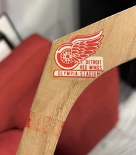 RARE 50's Detroit Olympia Stadium Mini-Stick - Detroit Red Wings NHL Hockey