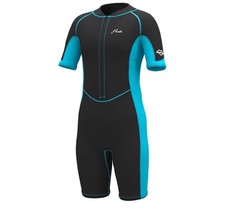 Hevto Kids Wetsuit Shorty Unisex 2mm Neoprene Thermal Wet Suit Front Zip Size 12